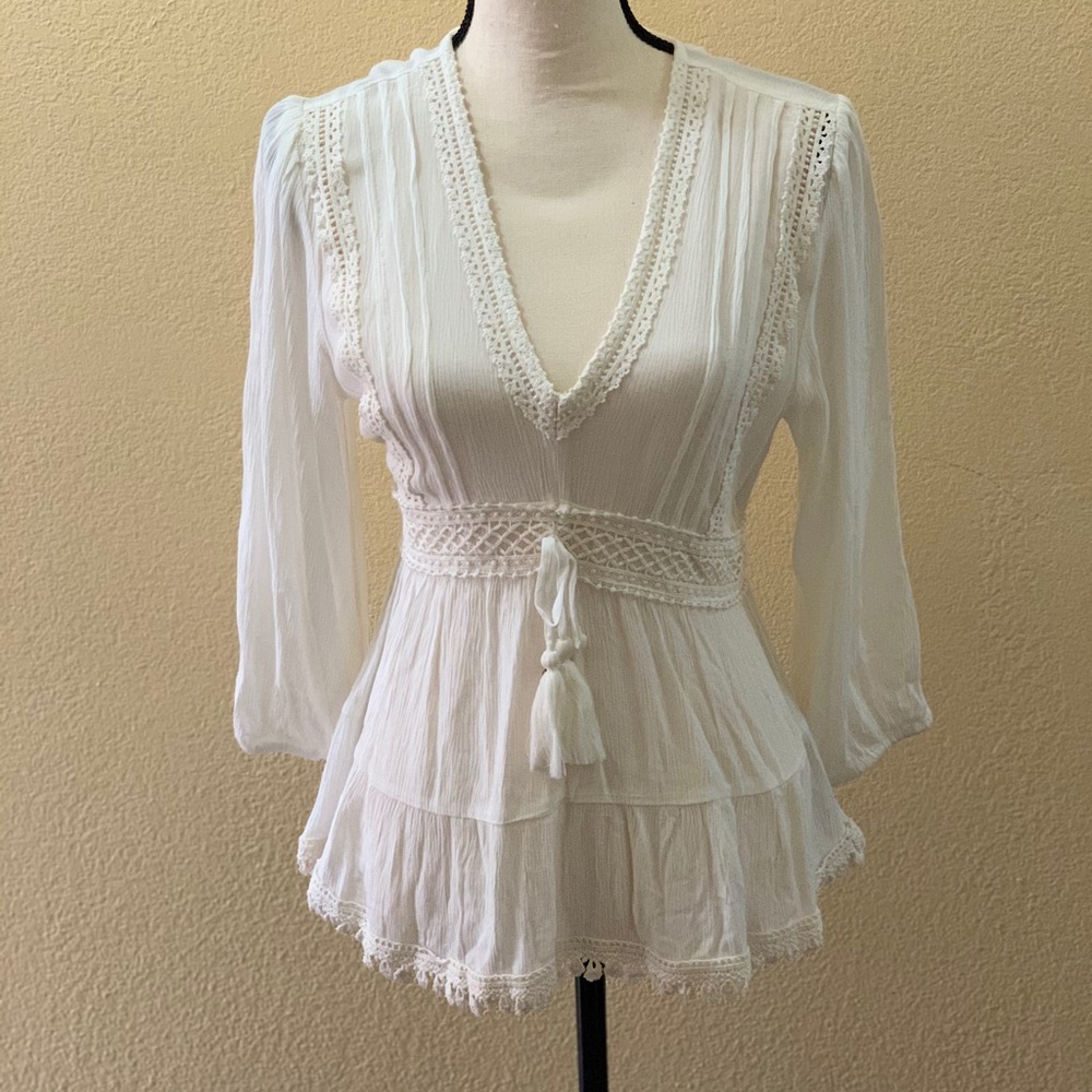 Juniors American Rag Cie Women Cream Size S